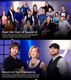 特效化妆师大对决第八季海报 特效化妆师大对决第八季